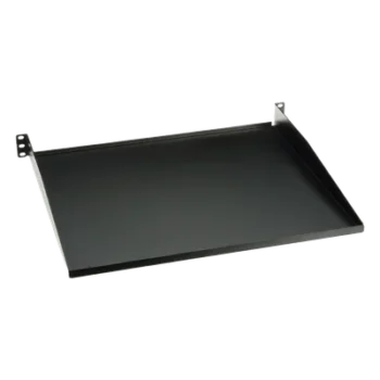 Charola para Rack / 19" / 1U / Carga 20 kg (44 lb) / Acero / Montaje Frontal