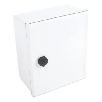 Gabinete de Poliéster / IP65 / 250 x 300 x 140 mm / Carga 30 kg / Placa Trasera Incluida / Cerradura con Llave