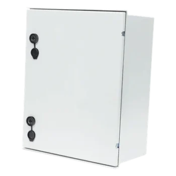 Gabinete de Poliéster IP65 / 400 x 500 x 200 mm / Carga 30 kg / Placa Trasera Incluida / Cerradura con Llave