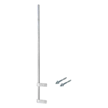 Mástil de Pared / 1.5 m (4.9 ft) / Diámetro 1-1/4' / Calibre 14 / Acero A-36 Galvanizado / Fijación Soldada