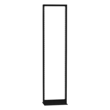 Rack 2 Postes / 45 UR / 19" EIA-310D / Carga 460 kg / Base L Anclaje a Piso / Acero Calibre 11 y 14