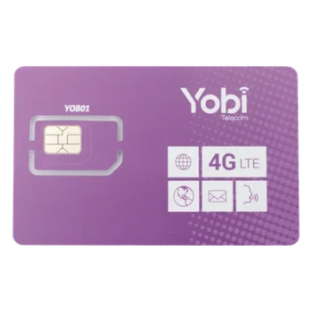 SIM de Datos / 10 GB Mensuales / 12 Meses de Servicio / 2G 3G 4G 5G / Roaming EU y Canadá 15 días