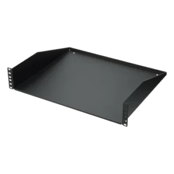 Charola para Rack / 19" / 2 UR / Carga 30 kg (66 lb) / Acero / Profundidad 385 mm