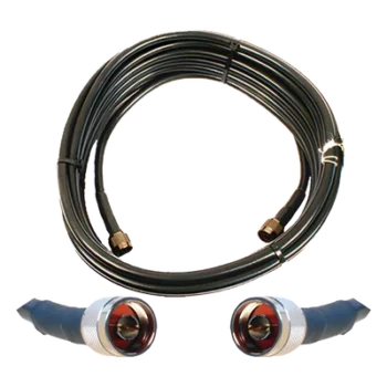 Jumper Coaxial / 50 Ohm / 15.24 m (50 pies) / N Macho / Blindaje >90 dB / Wilson-400