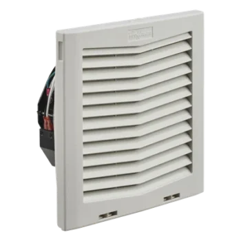 Ventilador con Filtro de Montaje Lateral / 159 CFM / 115 Vca / Diseño Click-Fit / Rejillas con Bisagra / Color Gris Claro