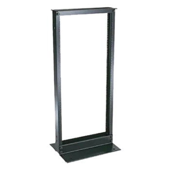 Rack de Dos Postes / 19 in EIA-310D / 24 Unidades de Rack / Aluminio / Carga 300 lbs (136 kg) / Rieles Roscados #12-24 / 1219 mm (4 ft) de Altura