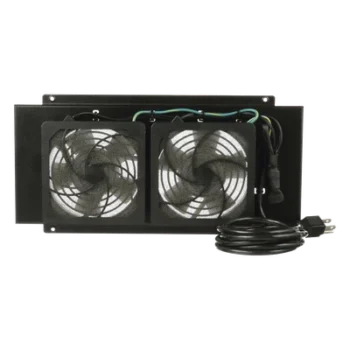 Kit de Ventiladores para Gabinete / 2 Unidades / 122 CFM Total / 120 Vca / Cable 2 m (6.6 ft) / Montaje Completo