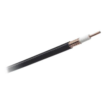 Cable Coaxial Heliax / 1/2 Pulgada / Cobre Corrugado / 50 Ohms / 0.625 in OD / PE Negro