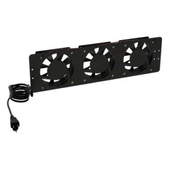 Kit de Ventiladores / 110 Vca / 12 x 12 cm / 114 CFM / 0.78 A / Gabinete de Piso