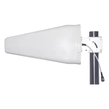 Antena Direccional Logarítmica / 11 dBi / 5G/4G/3G / 698-960 MHz / 1710-2700 MHz / Conector N Hembra / Montaje Poste o Pared
