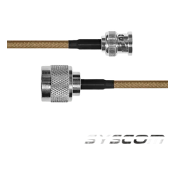 Jumper Coaxial / BNC Macho a N Macho / Cable LP142 / 60 cm (1.97 ft)