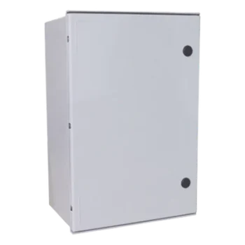 Gabinete Exterior / Poliéster IP65 / 800 x 1000 x 300 mm / Placa Trasera Incluida / Cerradura con Llave / Montaje Poste o Pared