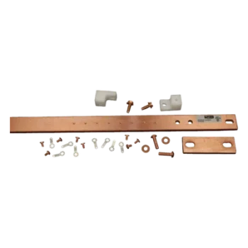 Barra de Tierra Física para Rack 19" (482.6 mm) / 1 UR / Aleación de Cobre 110 Esta