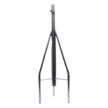 Tramo de Remate para Torre / Tubo Central 2' Calibre 18 / 3 Opresores para Pararrayo / Galvanizado por Inmersión en Caliente / Compatible con STZ-30G