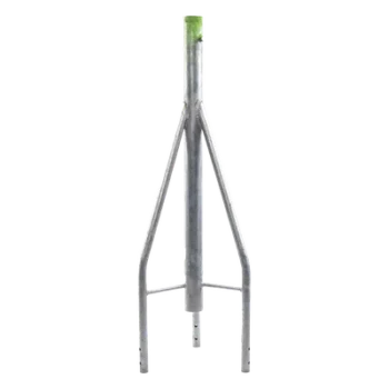 Tramo de Remate para Torre / Tubo Central 2' Cal.18 / Tubos 7/8' Cal.18 / 3 Opresores para Pararrayos / Galvanizado Electrolítico / Compatible STZ-30