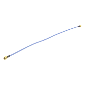 Cable Jumper / 50 cm (1.64 ft) / SMA-Macho Inversos / Hasta 6 GHz / Cobre-Plateado