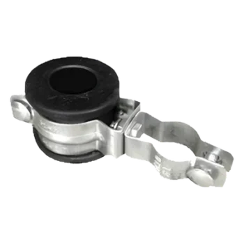 Aislador para Bajada de Cable / Separación 4-5 cm / Calibre 250 kcm / Cuerpo Galvanizado / Neopreno / 1.5 m entre Aisladores
