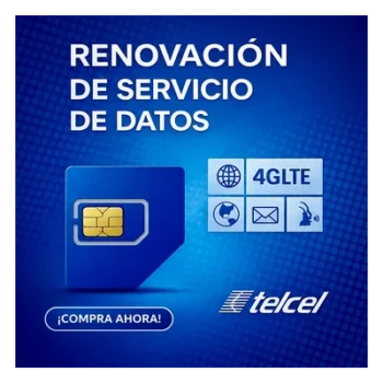 Plan de Datos Anual / 6 GB por Mes / 12 Meses / Cobertura Nacional México / Roaming EUA y Canadá / Requiere Configuración APN