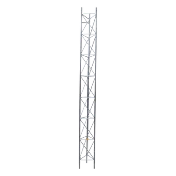 Tramo de Torre Arriostrada / 3 m (9.8 ft) x 45 cm / Galvanizado por Inmersión / Carga 500 kg / Resistencia Viento 200 km/h / Hasta 60 m (196.9 ft)