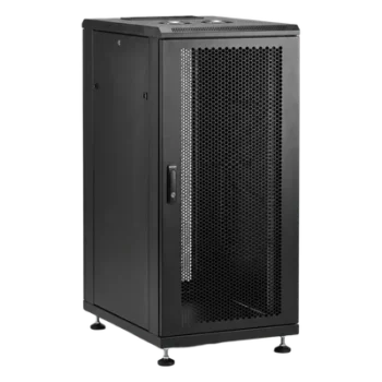 Gabinete de Telecomunicaciones / 24 UR / 600x900 mm / IP55 / Puerta Perforada / Gestión de Cables