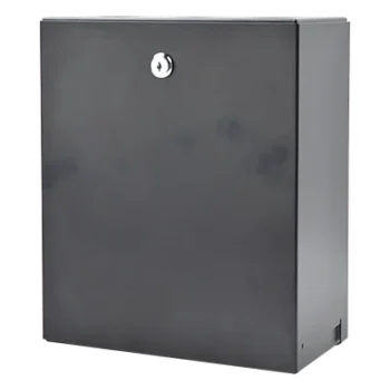 Gabinete de Consolidación / 24 Puertos Keystone / Montaje Pared o Techo Falso / Acero / 256 x 306 x 137 mm