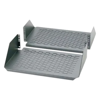 Charola para Rack 19in / Ventilada / 3UR / 136 kg (300 lbs) / Aluminio / 635 mm (25.0') de Profundidad