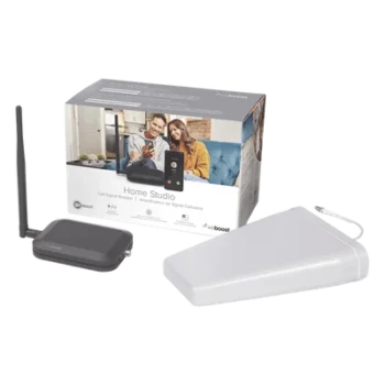 Amplificador de Señal Celular / 2G 3G 4G / Cobertura 60 m² (646 ft²) / Multibanda 850-1900-2100 MHz / Múltiples Usuarios / Antena Integrada