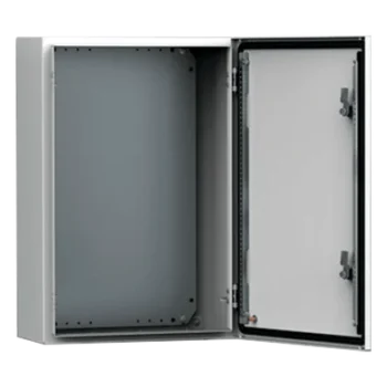 Gabinete de Pared Exterior / Acero 1.5 mm / IP66 / NEMA 4/12/13 / IK10 / 600 x 500 x 300 mm (23.62 x 19.69 x 11.81 in) / Platina de Montaje