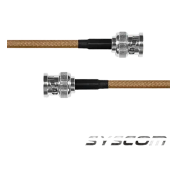 Jumper Coaxial / RG142 (LP142) / BNC Macho a BNC Macho / 60 cm (1.97 pies)