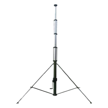 Mástil Telescópico Manual / 12 m (39.4 ft) / Carga 20 kg / Aluminio 6063 / IP65 / 7 Secciones