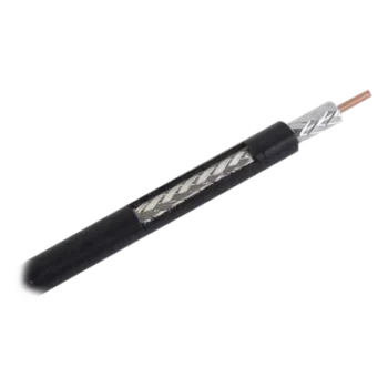 Cable Coaxial RF / 50 Ohm / RG-8/X / Blindaje 90 dB / Factor de Velocidad 84% / Baja Pérdida