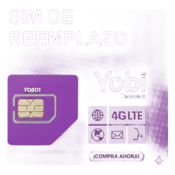 SIM de Reemplazo / 2G 3G 4G / Activación Automática / APN Configurable / Cobertura Nacional