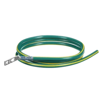 Kit de Jumper de Puesta a Tierra / Cobre 6 AWG / 1.52 m (5 ft) / Conector Htap 2 AWG a 250 kcmil / UL 467 / TIA-607-B