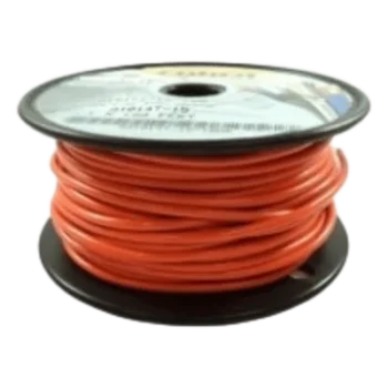 Cable Eléctrico / Calibre 14 AWG / 600 V / 105 °C Seco / 75 °C Húmedo / 100 ft (30.48 m) / UL 1015-1230 / Retardante de Llama VW-1 / Naranja