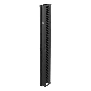 Organizador Vertical de Cables / 45 Unidades / 7 ft (2.1 m) / 6 in Ancho / Montaje a Presión / Aluminio
