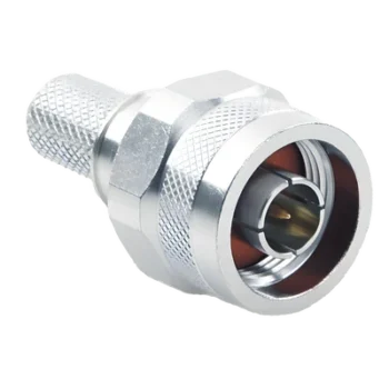 Conector N Macho / Pin Cautivo / Anillo Plegable / 0-11 GHz / 50 Ohm / Cables LMR-400, CNT-400, LP-400, RG8/U-SYS