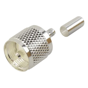 Conector UHF Macho / Anillo Plegable / RG-58/U / RG-142/U / 500 MHz