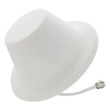 Antena Tipo Domo / 698-960/1710-2700 MHz / 2/4 dBi / N Hembra / 185 mm / Interior