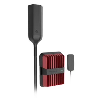 Amplificador de Señal Celular / 4G, 3G, VoLTE y Voz / Multiusuario / Multioperador / Alcance Extendido 74% / Antena OTR Omnidireccional / Tractocamión y Pick-up Pesado