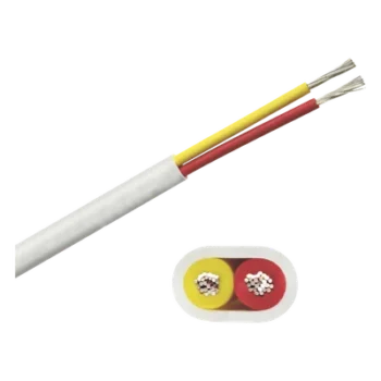 Cable Plano Marino / Calibre 16 / 2 Conductores Rojo y Amarillo / 100 pies (30.48 m)