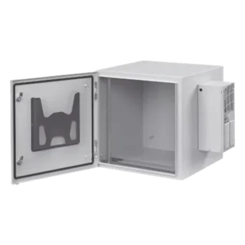 Gabinete Industrial de 19 UR / Acero Calibre 14 / NEMA 4/12 e IP66 / Aire Acondicionado 800 BTU/hr / Montaje en Pared / 36 x 24 x 24 pulgadas