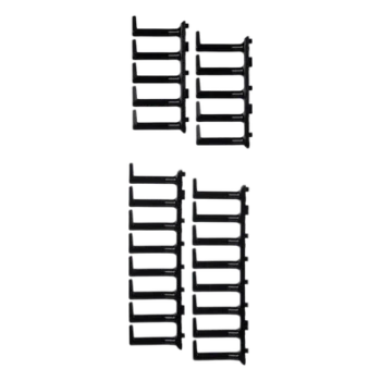 Kit Dedos Gestión de Cables / Gabinetes 42-51 RU / Dedos 100 mm / Anchura Ajustable 600-800 mm / Puertas Traseras 80% Perforación / Conexión Eléctrica Sin Cables