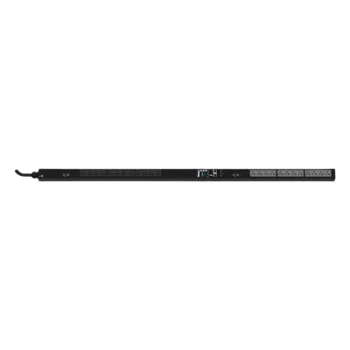 PDU Monitoreable / 24 Salidas NEMA 5-20R / Entrada NEMA L5-30P / 120 Vca / 30 Amp / Instalación Vertical / Cable 3 m (9.8 ft)