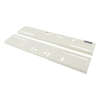 Montaje de Poste / Abrazaderas 3' a 5' / Acero Calibre 16 / 394 x 73 x 12 mm / Ajustable 200-370 mm