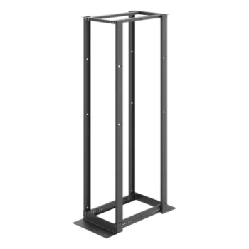 Rack Abierto 4 Postes / 45U / 2.13 m (7 ft) / Profundidad Ajustable 450-1050 mm / Aluminio 6063-T6 / Rieles Roscados 12-24