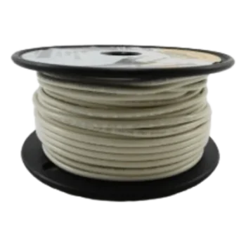 Cable Eléctrico / Calibre 14 AWG / 600 V / 105 °C Seco / 75 °C Húmedo / Cobre Estañado Clase K / Retardante de Llama VW-1 / Blanco