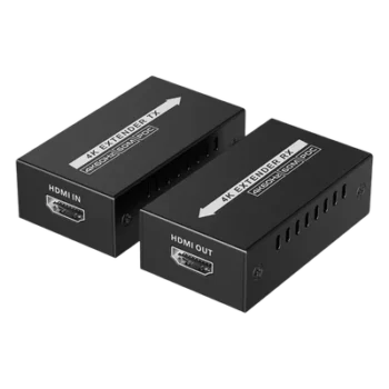 Extensor HDMI / 4K 60 Hz / Alcance 60 m (196.9 ft) / Latencia Cero / Alimentación Solo TX / Cat6/Cat6A/Cat7