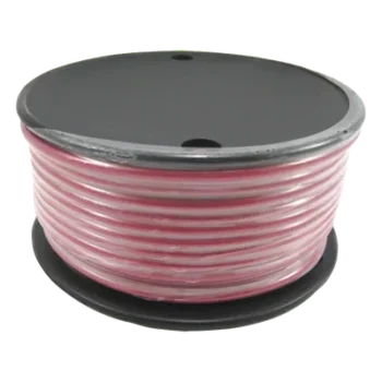 Cable Eléctrico Marino / Calibre 12 AWG / 600 V / Temperatura 105°C / Longitud 100 pies (30.48 m) / Cubierta PVC Roja