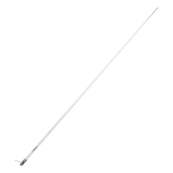 Antena Marina VHF / Fibra de Vidrio / 6 dB / 50 W / 2.4 m (7.9 ft) / RG-58 4.5 m (15 ft)