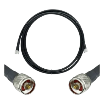 Jumper Coaxial / 50 Ohm / 9.14 m (30 pies) / N Macho-N Macho / Blindaje >90 dB / Wilson-400 Equivalente
